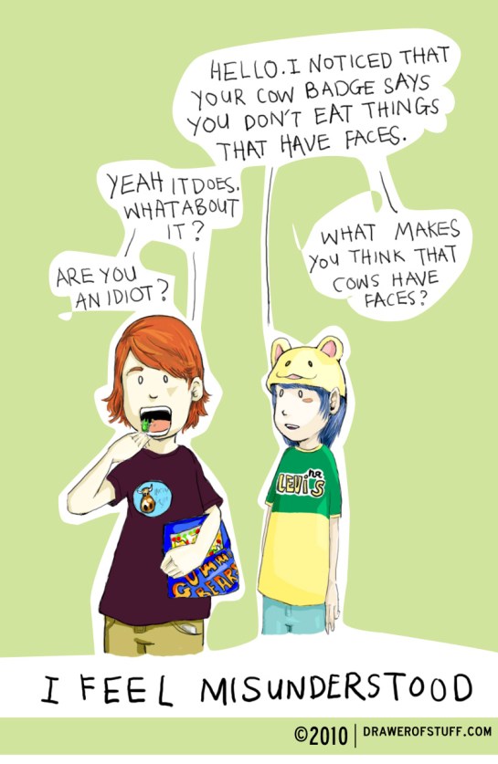 cows and (Levinasian) faces.