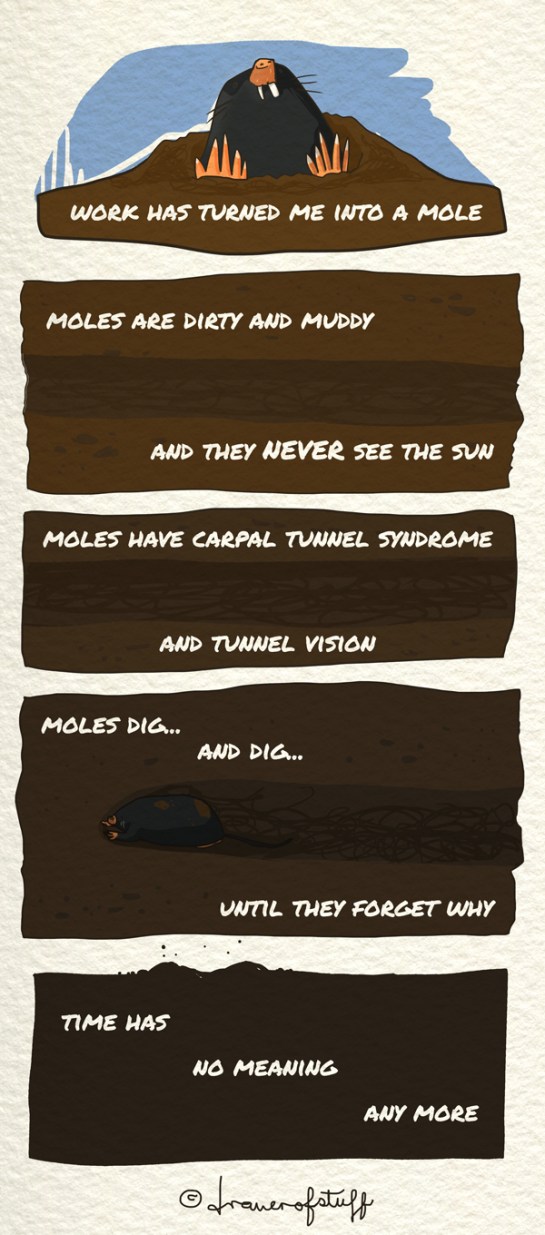 i am a mole