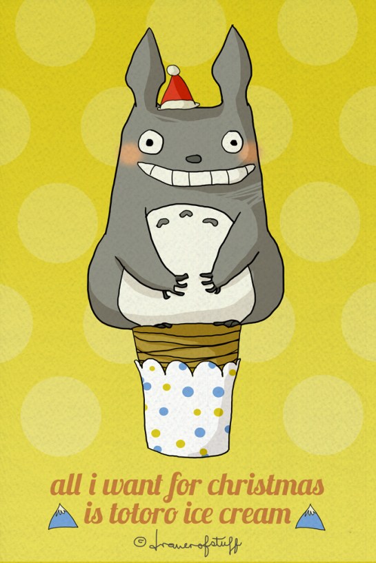 totoro ice cream